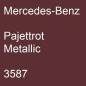 Preview: Mercedes-Benz, Pajettrot Metallic, 3587.